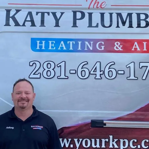 Anthony Johnson, plumber at The Katy Plumbing Company