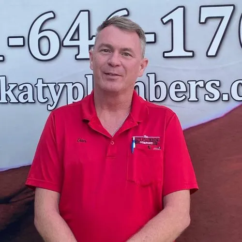 Dan Darrow, HVAC technician at The Katy Plumbing Company