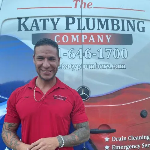 Victor Garcia, plumber at The Katy Plumbing Company
